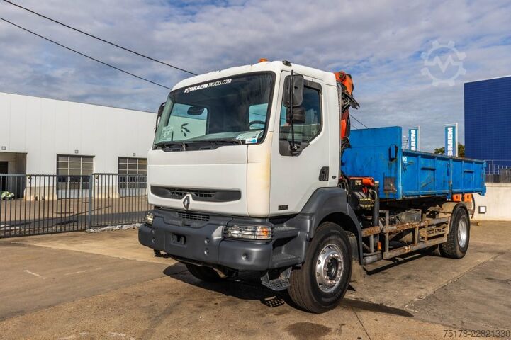 Kallur koos kraanaga RENAULT KERAX 270 DCI - PK 9501