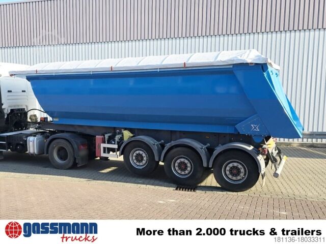 Kippipuoliperävaunu Euro ATM 24, HARDOX Stahlmulde ca. 27m³,