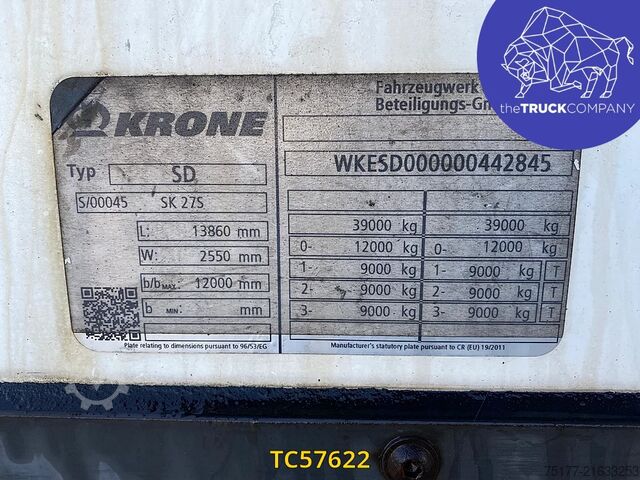 Transporte refrigerado/congelado Krone 