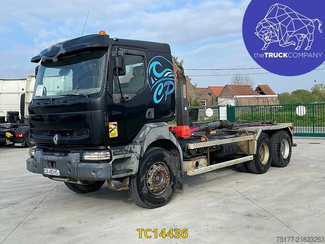 Transporte de contenedores Renault Kerax 370