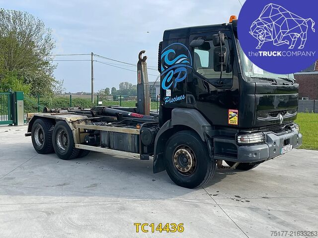 Transporte de contenedores Renault Kerax 370
