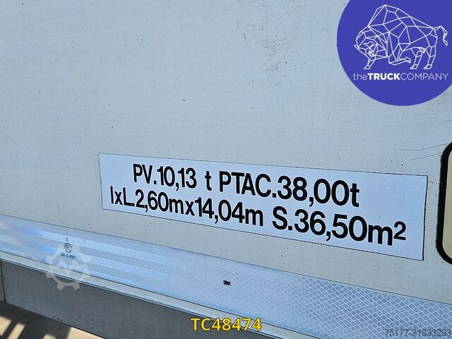 Transporte refrigerado/congelado Chereau 