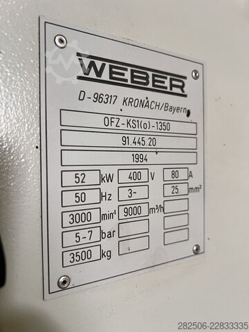 širokotračna brusilica Weber OFZ-Ks1 1350