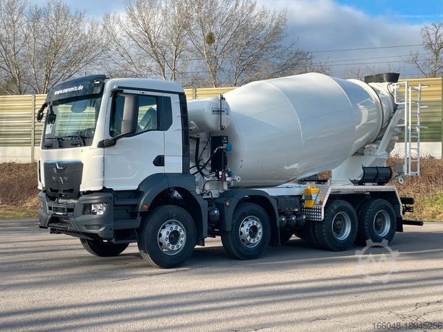 Betonmixer vrachtwagen MAN TGS 41.400 8x4 / EuromixMTP  EM 10m³ R / EURO 2
