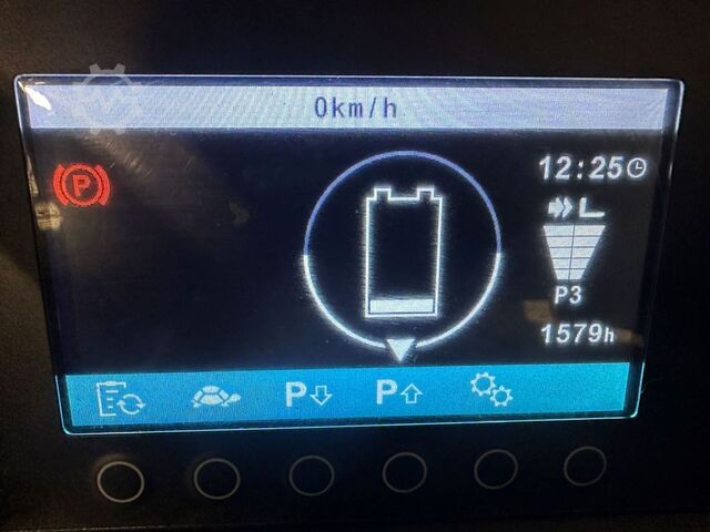 Električni viljuškar za 3 točka Jungheinrich EFG 216k - TRIPLEX 6 m