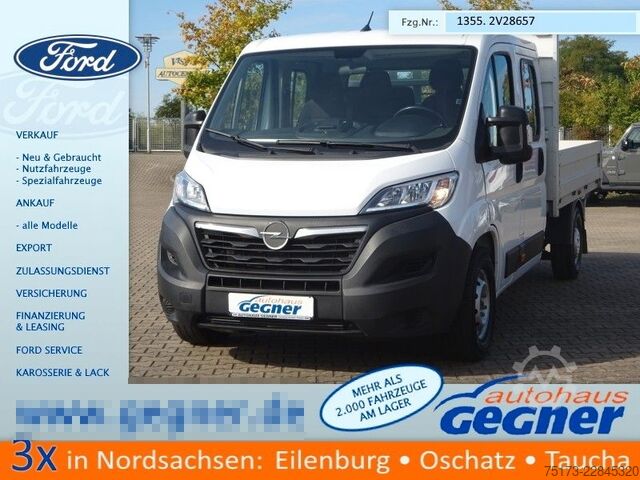 Furgoneta pick-up OPEL Movano Doka Pritsche L3H1 2WD VA verstärkt AHK