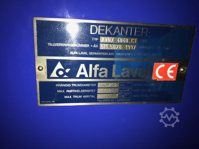 Decanter Alfa-Laval Aldec 406