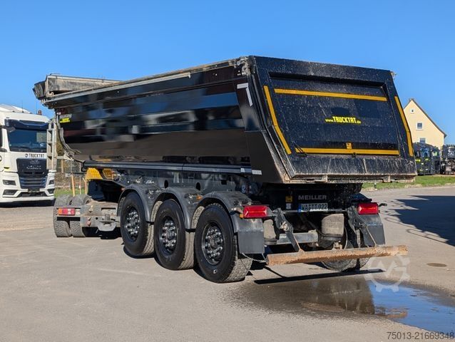 Kipper Auflieger MEILLER HardoX 25 cbm, E- Verdeck, MIETEN?