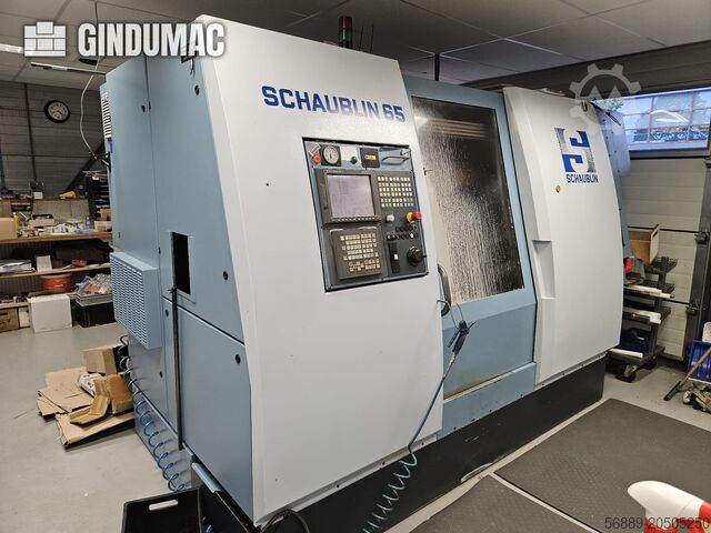 מכונת מפנה אופקית SCHAUBLIN 65 TM-3