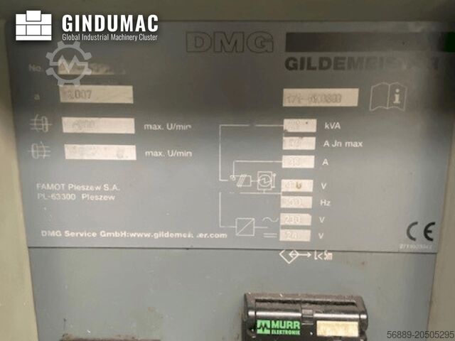 מכונת מפנה אופקית Gildemeister NEF 400