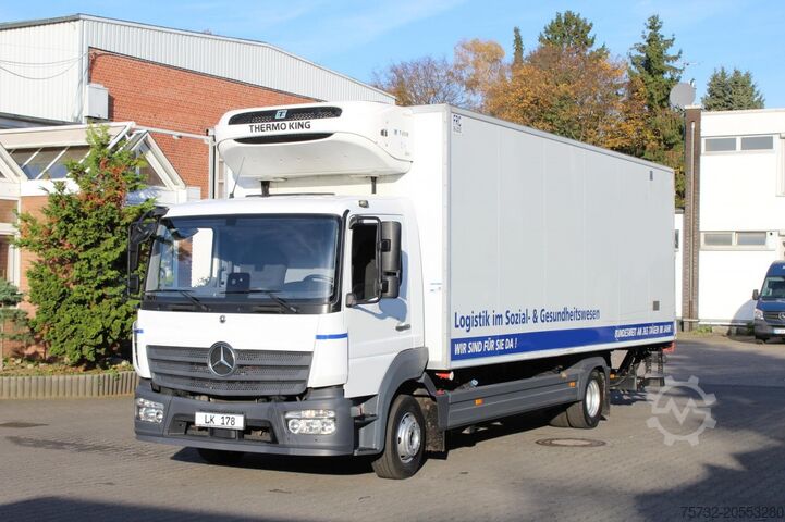 Kühlkoffer-LKW Mercedes-Benz Atego 1221 E6 TK T-800 R Strom Türen+LBW