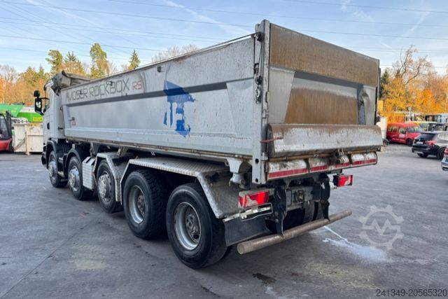 Tipper truck SCANIA G490 10x4 2S Moser