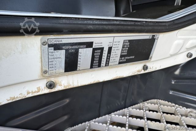 Tipper truck SCANIA G490 10x4 Moser 2S