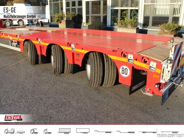 Полуприколка со ниска платформа FAYMONVILLE MAX Trailer MAX110 Semi-Tieflader