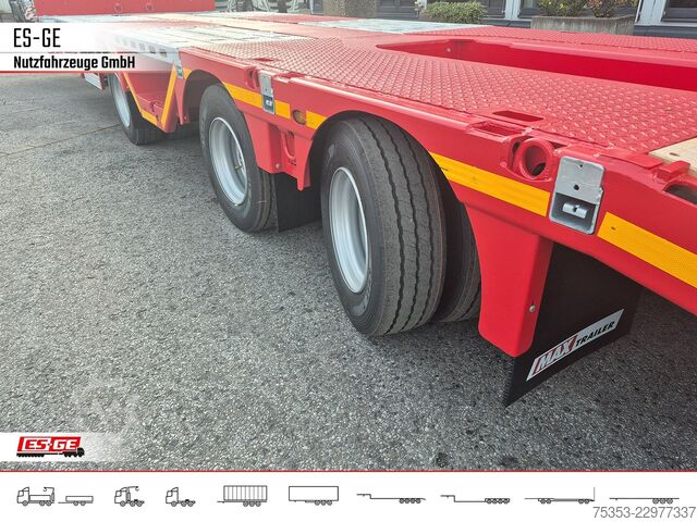 Žemagrindė puspriekabė FAYMONVILLE MAX Trailer MAX100 Semi-Tieflader Radmulden