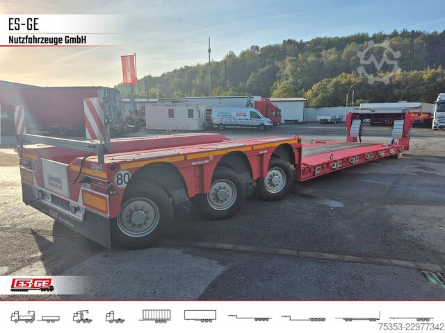 Reboque de plataforma rebaixada FAYMONVILLE MAX Trailer MAX510 Tiefbett 3x12 t PA