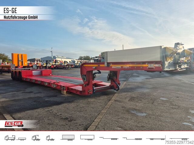 Reboque de plataforma rebaixada FAYMONVILLE MAX Trailer MAX510 Tiefbett 3x12 t PA