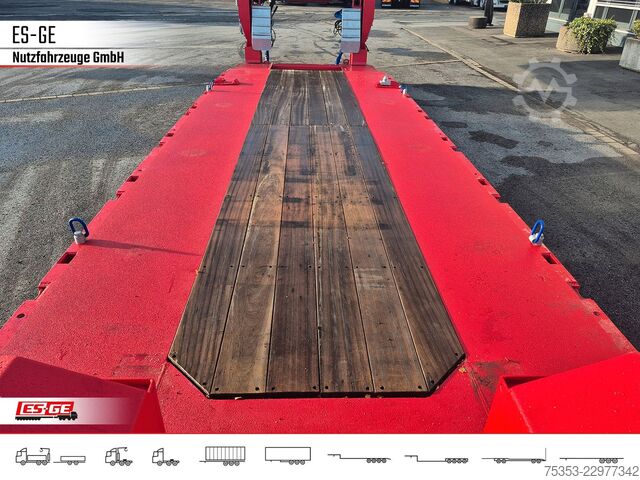 Reboque de plataforma rebaixada FAYMONVILLE MAX Trailer MAX510 Tiefbett 3x12 t PA