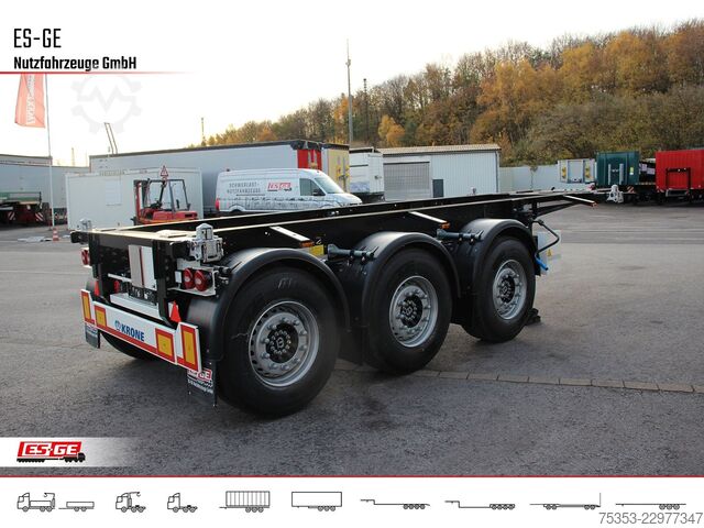 Semi-reboque porta-carroçaria amovível KRONE 3-Achs-Containerchassis 20'