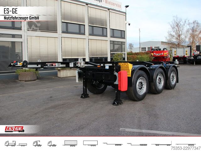 Semi-reboque porta-carroçaria amovível KRONE 3-Achs-Containerchassis 20'