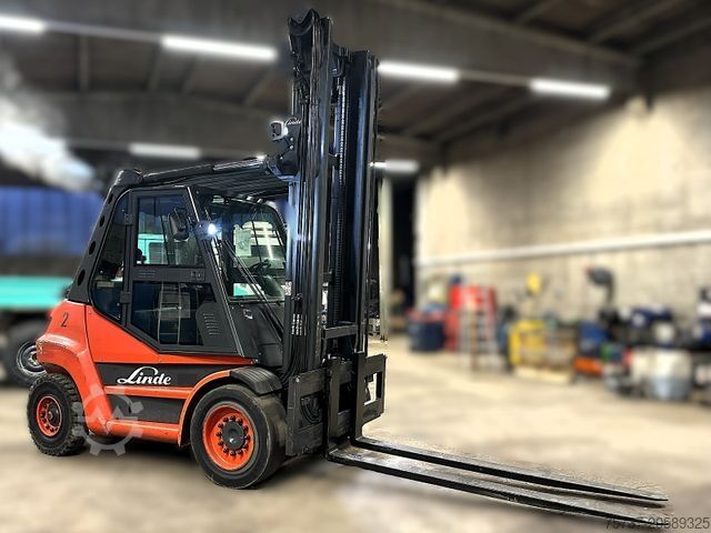 Voorlader vorkheftruck LINDE H 80 T-02