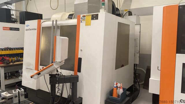 machining center, with 4th axis. 
