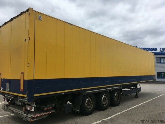 Box semitrailer Krone Dry Liner SDK 27 eLB41-ST Ladebordwand