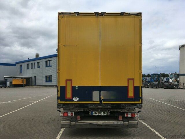 Box semitrailer Krone Dry Liner SDK 27 eLB41-ST Ladebordwand
