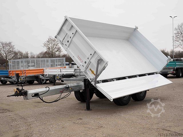 Самоскид 3 сторони Humbaur Dreiseitenkipper HTK 195024-Kieskipper