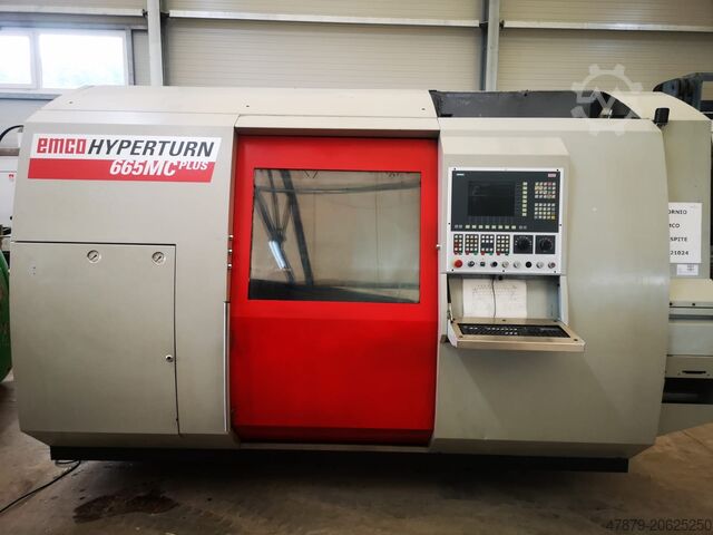 CNC stružni in rezkalni center EMCO Hyperturn 665 MC Plus