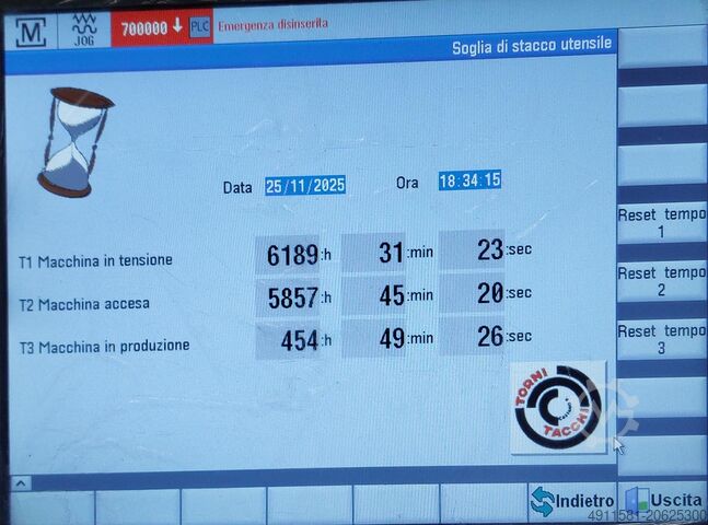 Mesin bor lubang dalam Tacchi Giacomo e figli s.p.a. FT 350 B
