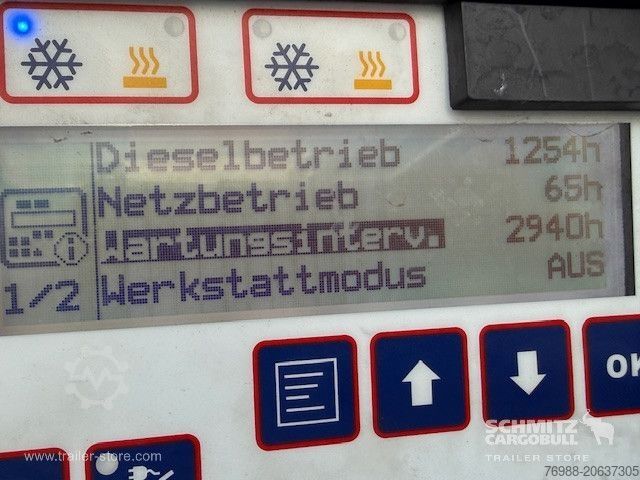 Chladírenský návěs Schmitz Cargobull Tiefkühler Multitemp Doppelstock Trennwand