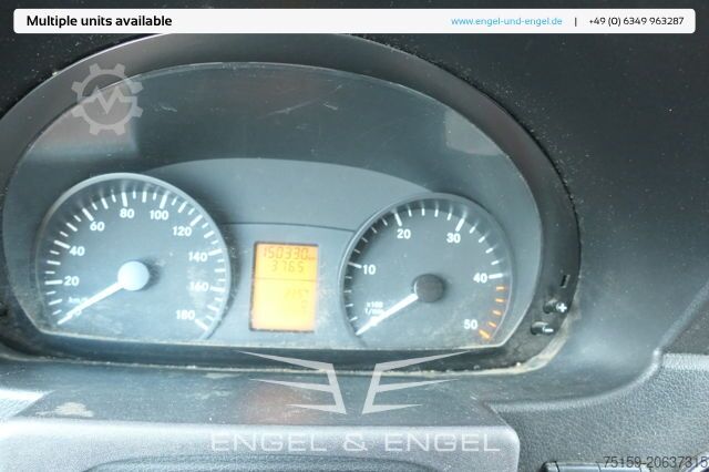 Фургон-будка mercedes-benz SPRINTER 310 CDI MAXI EURO-5 KOFFER REGALE KAMERA DURCHGANG COC