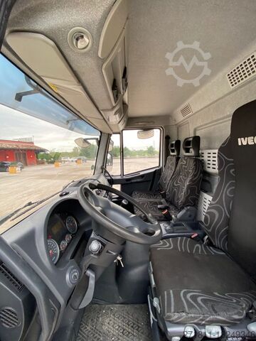 Камион с кука за контейнери IVECO EUROCARGO 80 E18 CON IMPIANTO SCARRABILE NUO
