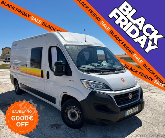 Husvagn/husbils Fiat Weinsberg Carabus 600 K | 4 Posti Letto | Completamente Attrezzato