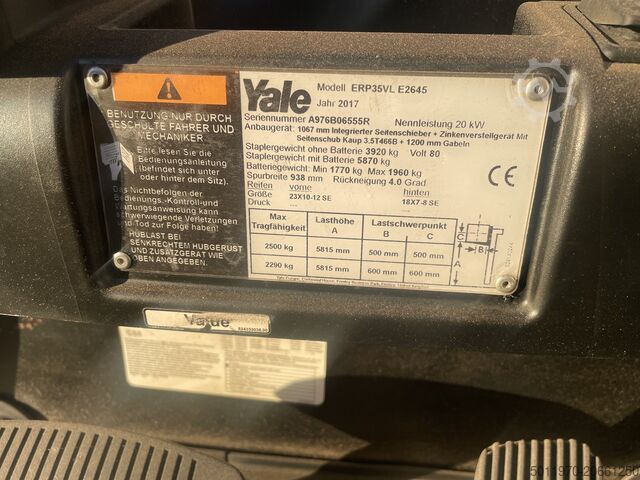叉车 Yale ERP35VL