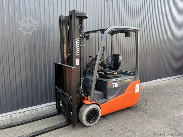 Elektro 3 Rad-Stapler Toyota 8FBET18