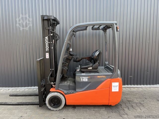 Elektro 3 Rad-Stapler Toyota 8FBET18