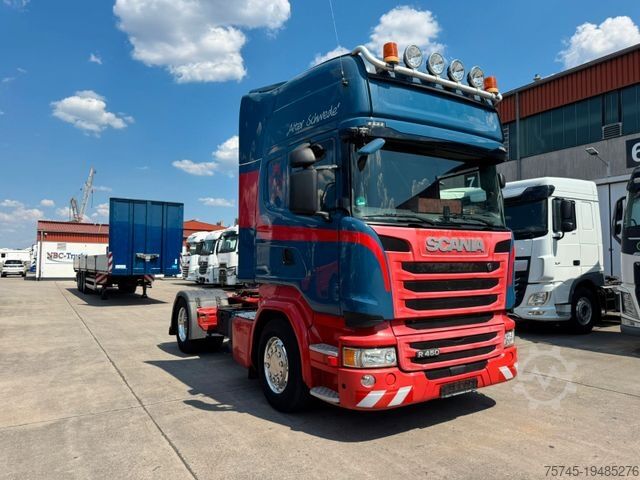 Стандартный седельный тягач SCANIA R 450*RETARDER*ALCOA*ACC*LEDER*KOMPLETT M & V *
