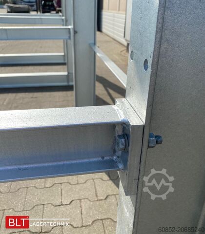 ชั้นวางเท้าแขน ca. 4,02 lfm. Kragarmregal  H: 350cm T: 137 cm , 500kg/Arm , 4 Lagerebenen