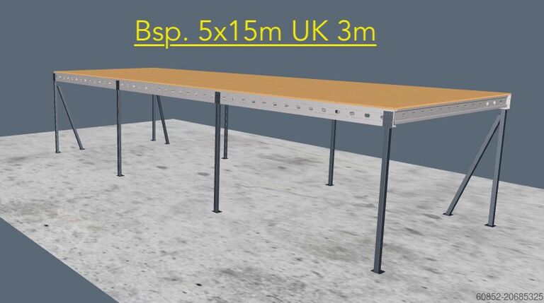 Lagerbühne Lagerbühne auf Wunschmaß ! Traglast 250 - 1000 kg/qm