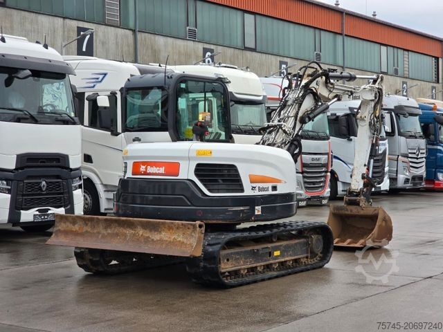 Mini-escavadora BOBCAT E 85 * ARTI * 1 X LÖFFEL * KLIMA * TOPZUSTAND *