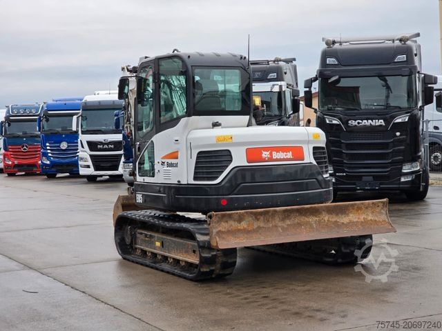 Mini-escavadora BOBCAT E 85 * ARTI * 1 X LÖFFEL * KLIMA * TOPZUSTAND *