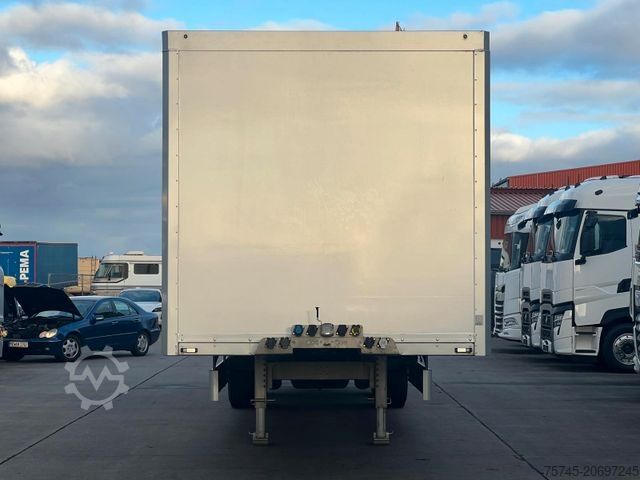 Semirreboque baú WÜLLHORST *NEUWERTIG* 2T LBW * LIFT * LENK * AHK