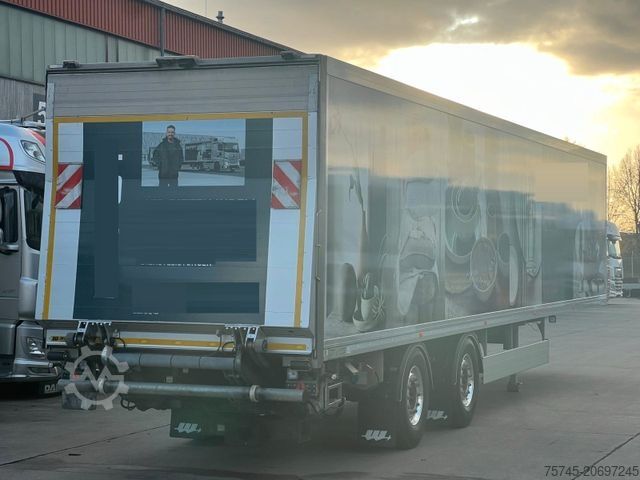 Semirreboque baú WÜLLHORST *NEUWERTIG* 2T LBW * LIFT * LENK * AHK