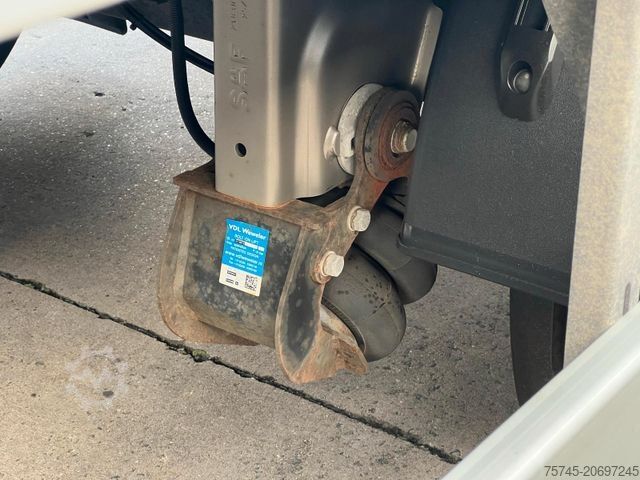 Semirreboque baú WÜLLHORST *NEUWERTIG* 2T LBW * LIFT * LENK * AHK