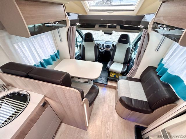 Autocaravana semi-integrada CHAUSSON Flash 718 XLB *Queensbett-Hubbett*