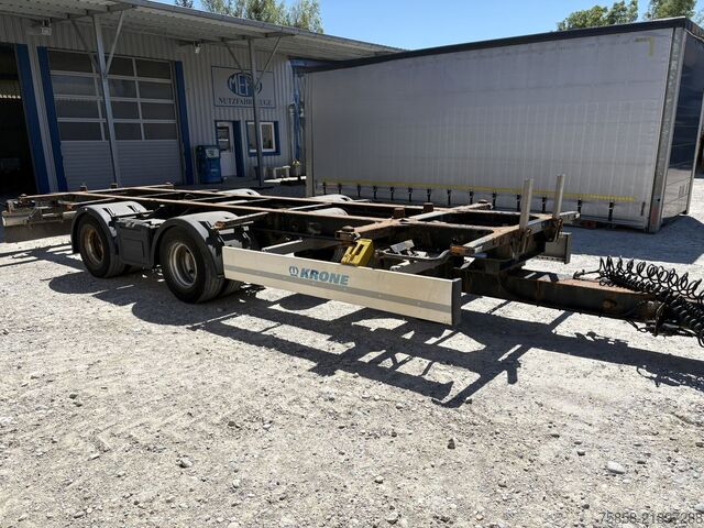 Prikolica sa zamenjivim šasijama Krone Jumbo Lafette Fahrhöhe 860mm BPW Trommel
