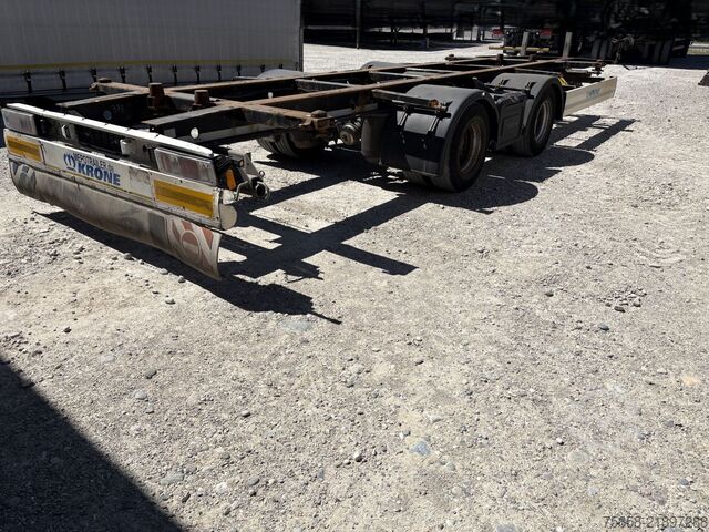 Prikolica sa zamenjivim šasijama Krone Jumbo Lafette Fahrhöhe 860mm BPW Trommel