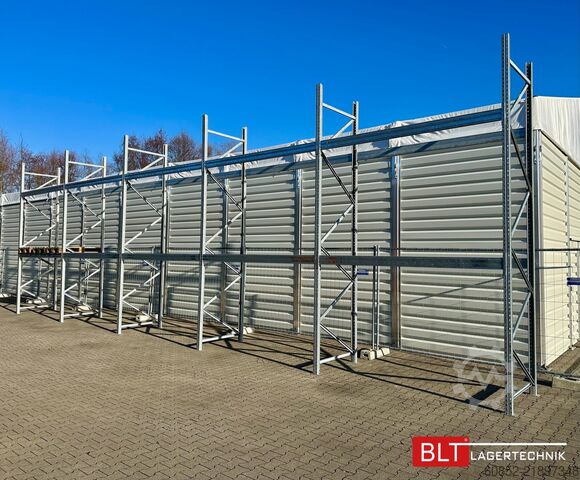 Rayonnage à palettes 19,6 lfm Palettenregale für Außenbereich H: 4,5m , 3000 kg Fachlast , FVZ
